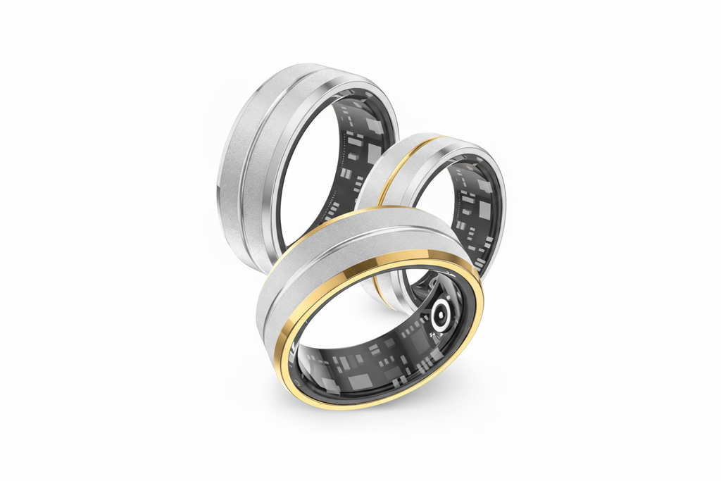 Bague Connectée Intelligente - Suivi Santé & Sport IP68 | TechSight.vision