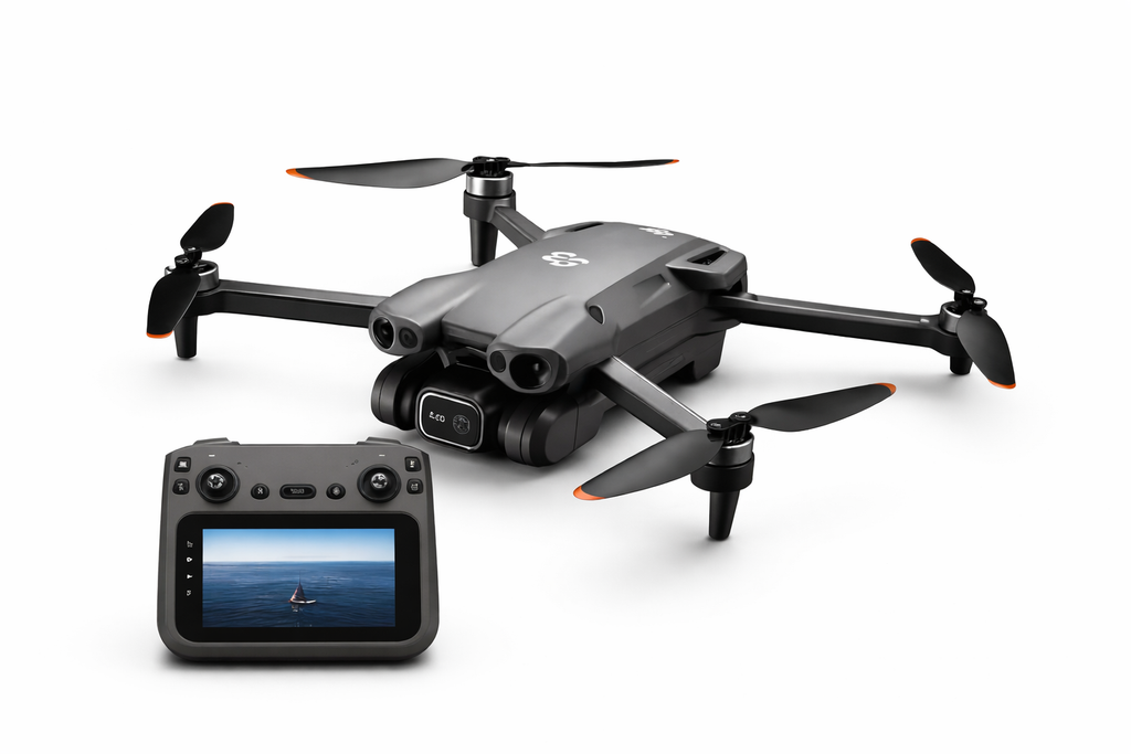 TechSight.vision GT50 Drone 8K - Caméra EIS 183g Quadricoptère GPS Pliable avec Écran 4.3" pour Débutants