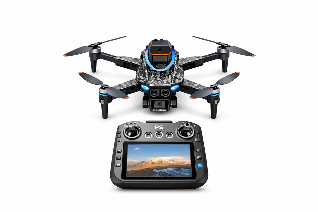 TechSight Drone D13 4K - Triple Caméra HD Professionnelle