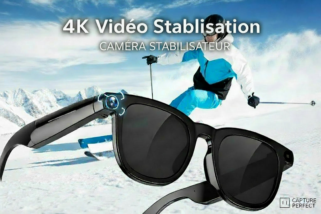 Lunettes Intelligentes AI 800W - TechSight.vision