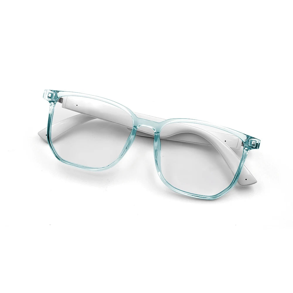TechSight.vision Élégance | Lunettes Connectées Femme – Bluetooth 5.3, Verres Anti-Lumière Bleue & Audio HI-FI