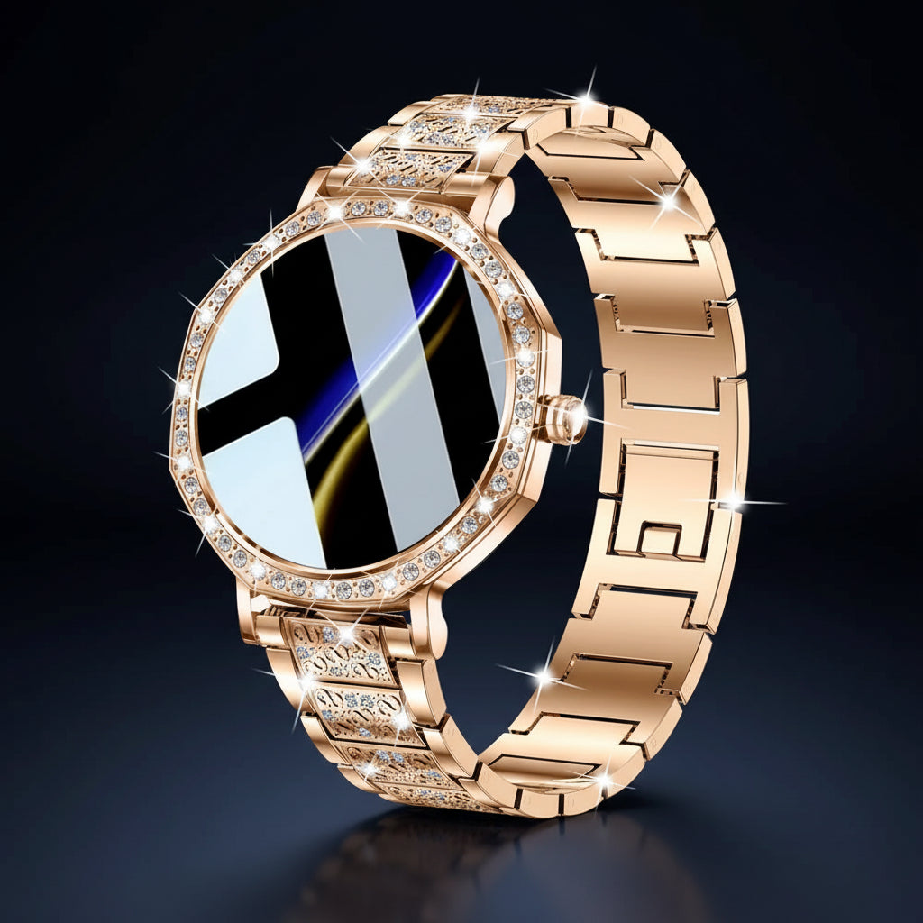 Montre Élégance Diamant Femme by TechSight.vision