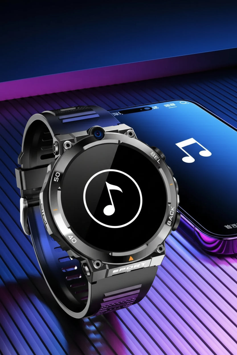 TULX H10 – Smartwatch 4G Android | GPS, WiFi, Écran 1.39" HD | TechSight.vision