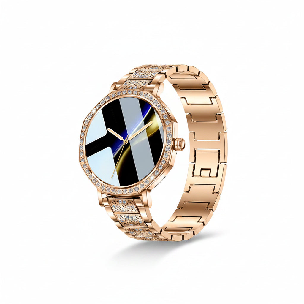 Montre Élégance Diamant Femme by TechSight.vision
