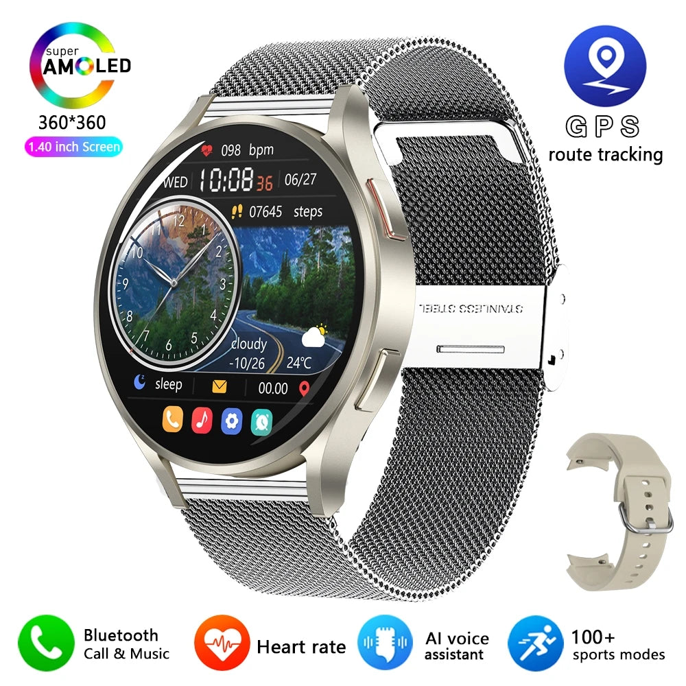 Smartwatch Ultra 7 - Montre Connectée GPS Appels Bluetooth Écran AMOLED