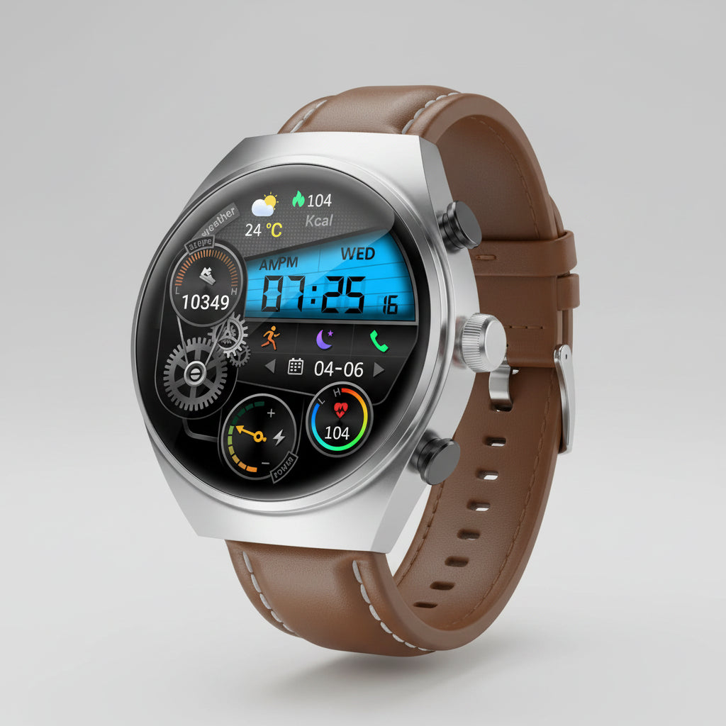 DAORKOW GT95 – Smartwatch 2-en-1 + Écouteurs TWS | NFC, GPS, AMOLED 1.53" | TechSight.vision