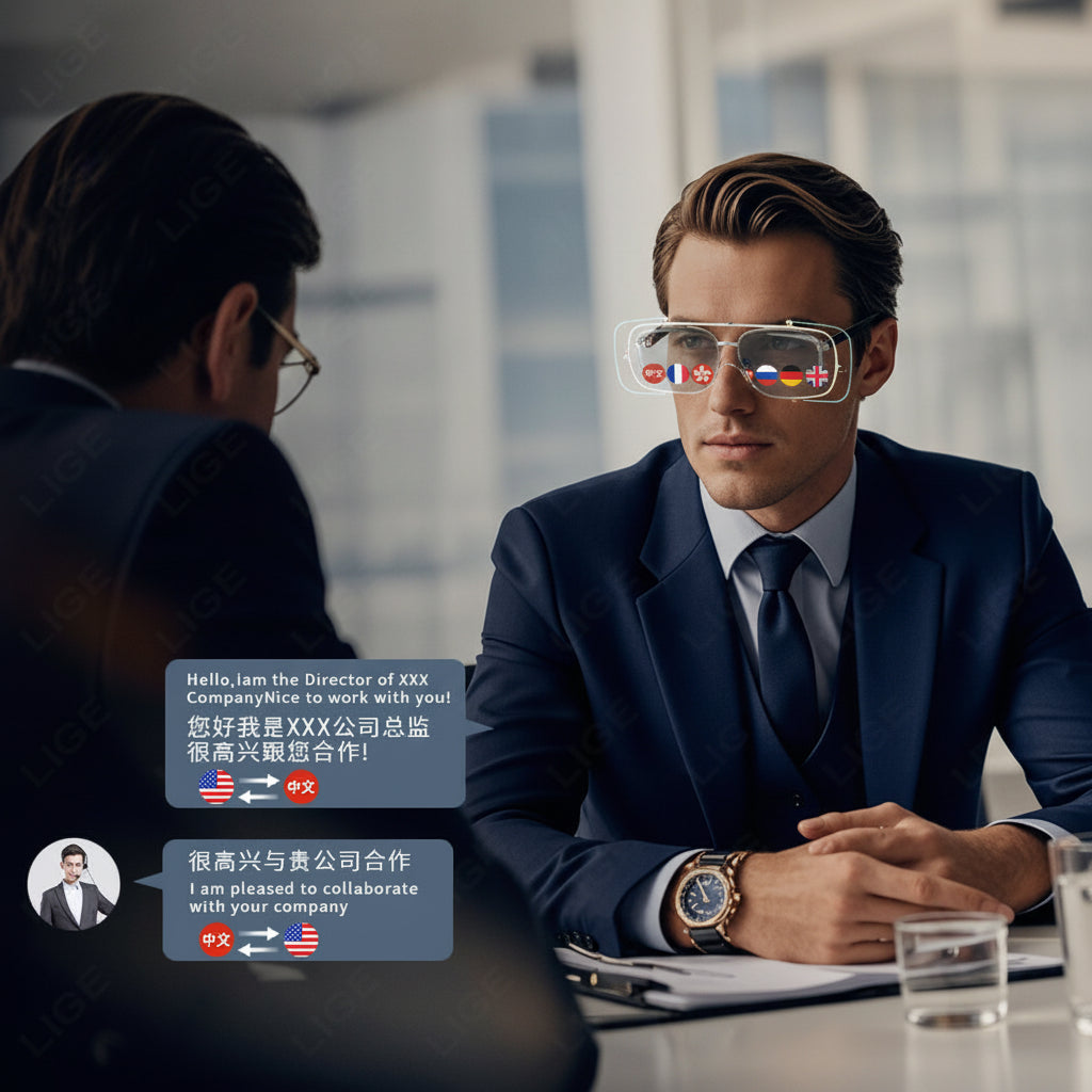 TechSight.vision - Lunettes Intelligentes AI avec Traduction et Bluetooth