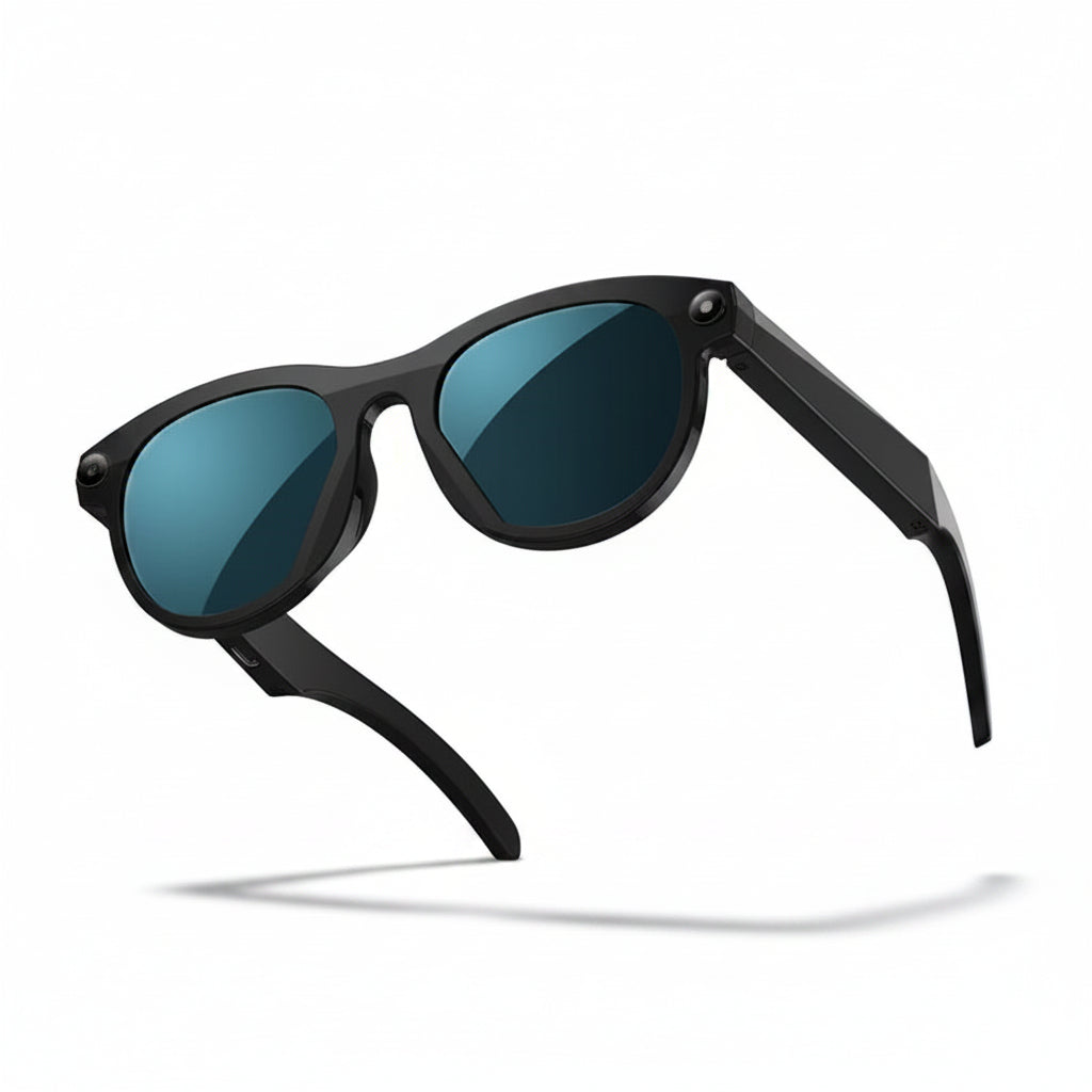 Lunettes Connectées Lenovo 8K AI — Appels Bluetooth, Assistant Vocal & Caméra HD | TechSight.vision