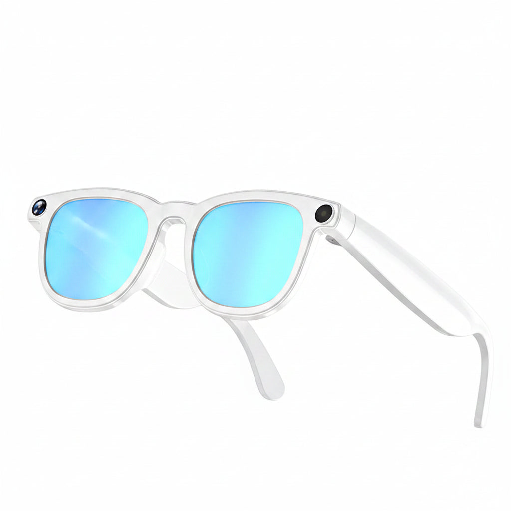 Smart Glasses AI Pro | Caméra 8MP HD, Bluetooth 5.3 & Assistant Vocal – TechSight.vision