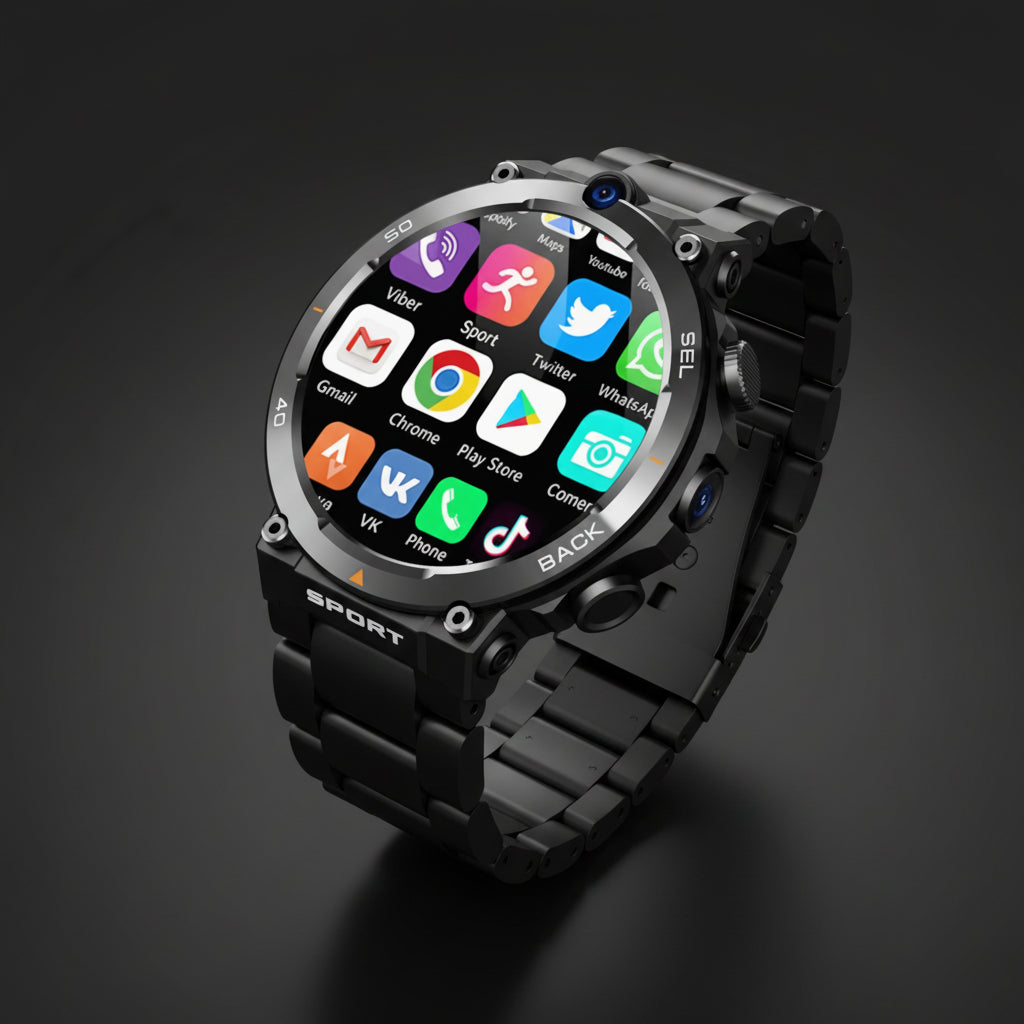 TULX H10 – Smartwatch 4G Android | GPS, WiFi, Écran 1.39" HD | TechSight.vision