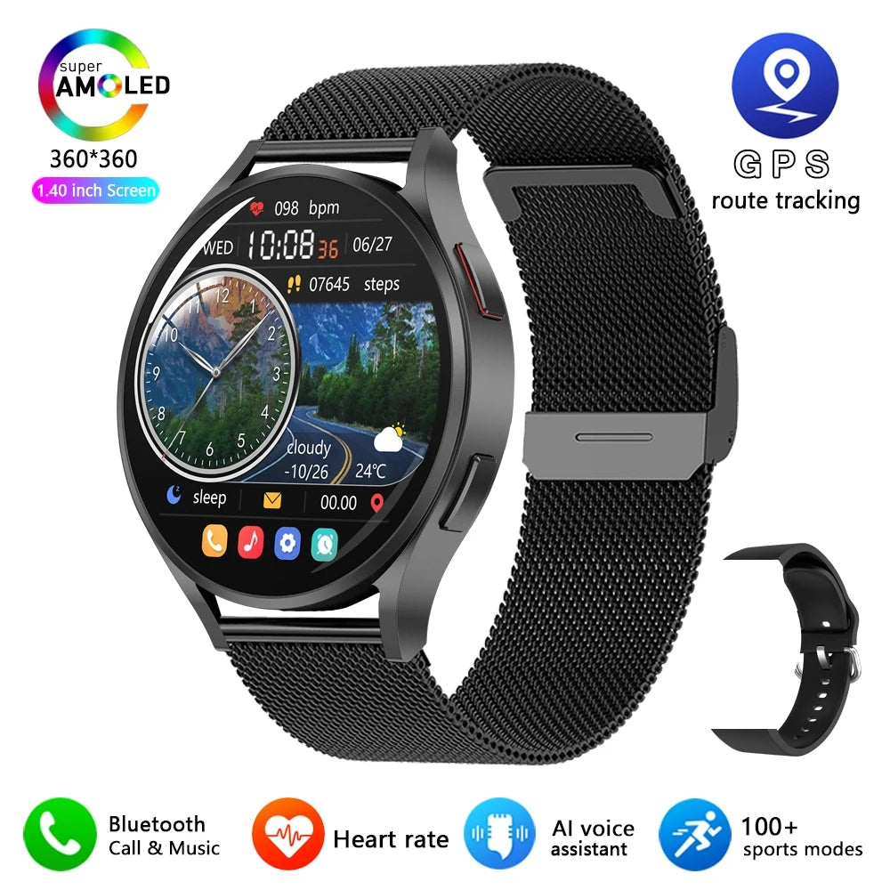 Smartwatch Ultra 7 - Montre Connectée GPS Appels Bluetooth Écran AMOLED