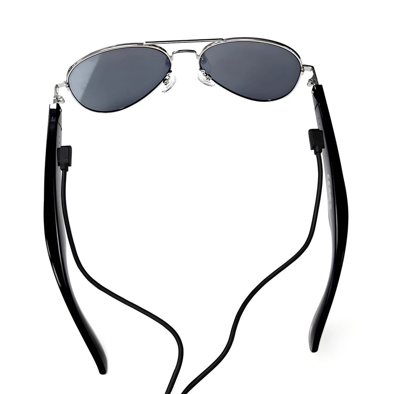 TechSight.vision – Lunettes Solaires IA Lenovo F61 | Traduction 100+ Langues, Audio Bluetooth & Appels Mains Libres — ⚠️ Stock Très Limité