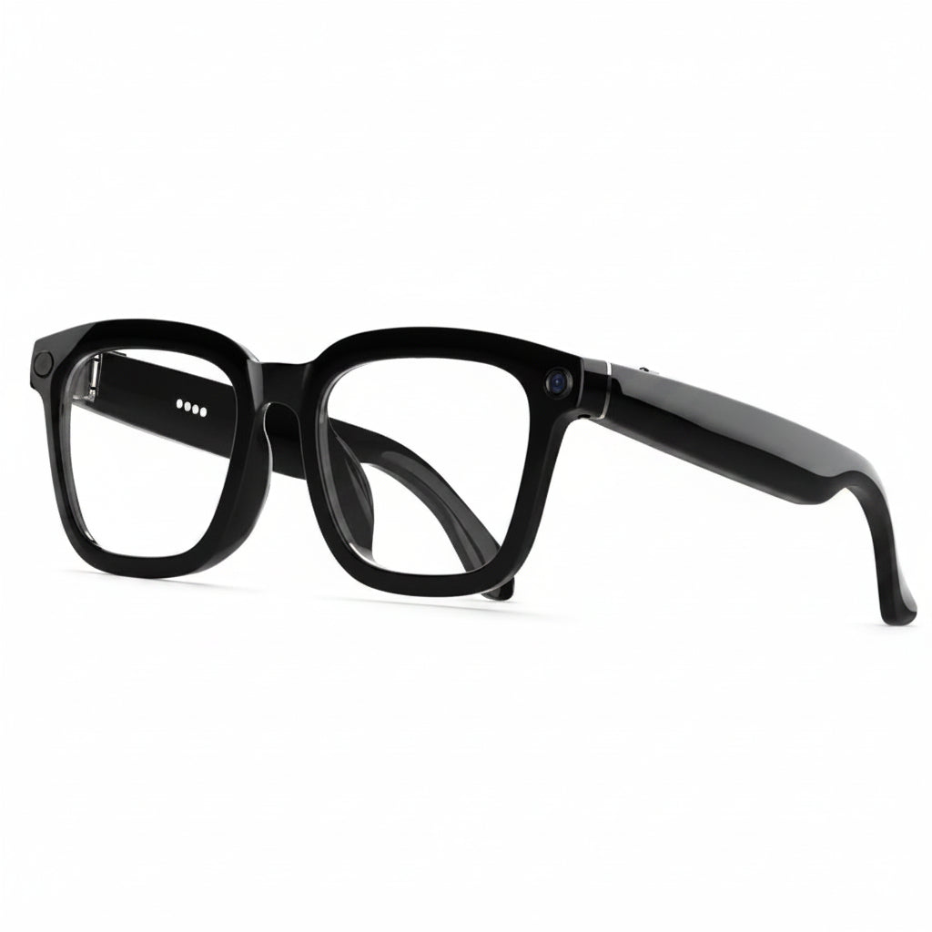 TechSight Vision Pro – Lunettes Intelligentes HD | Caméra 800W, IA, Traduction & Bluetooth
