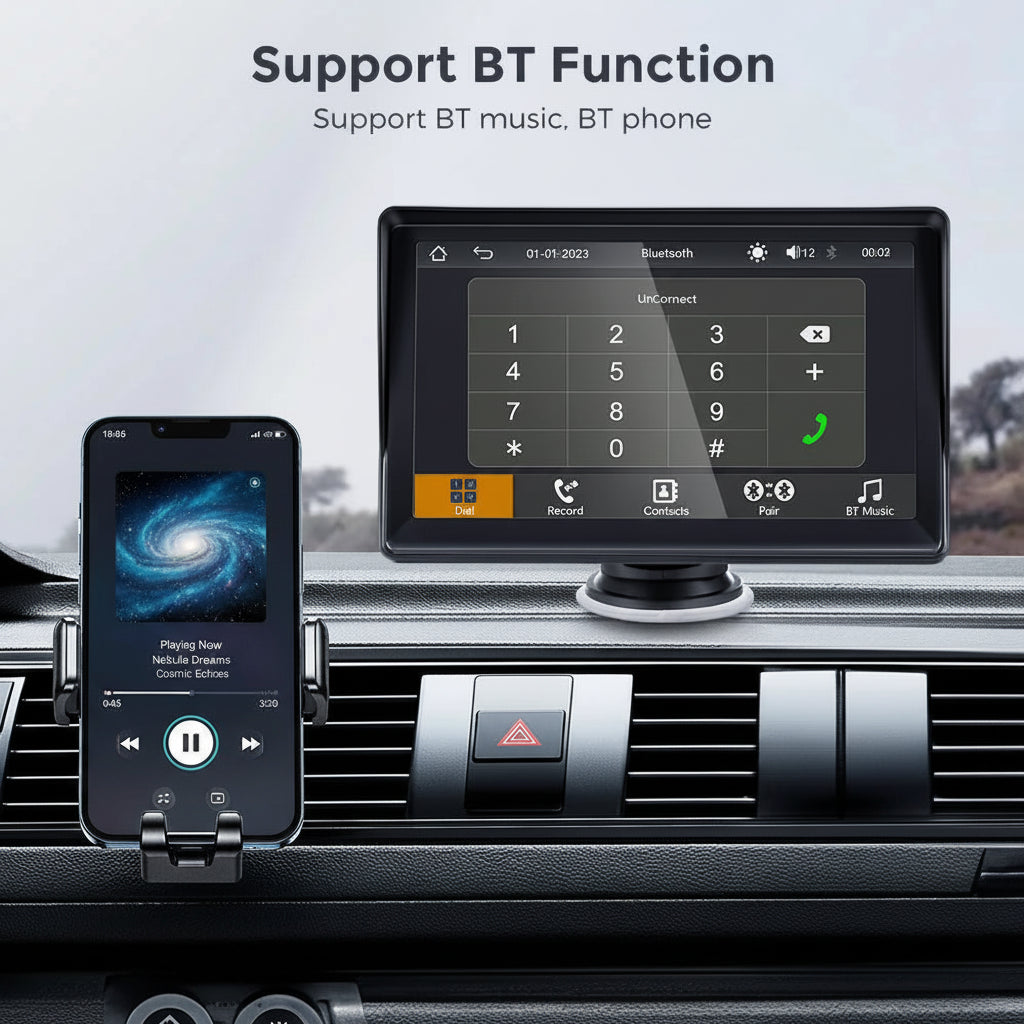 TechSight.vision - Autoradio 7" CarPlay & Android Auto Sans Fil