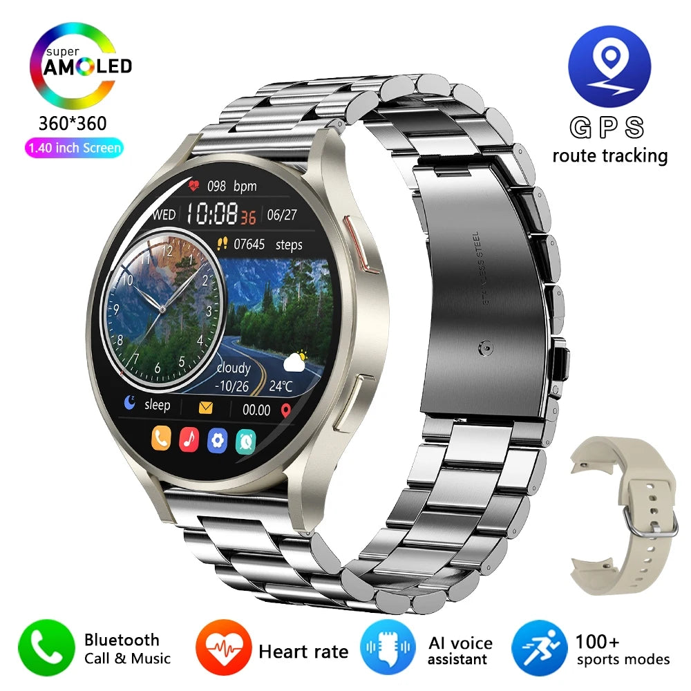 Smartwatch Ultra 7 - Montre Connectée GPS Appels Bluetooth Écran AMOLED