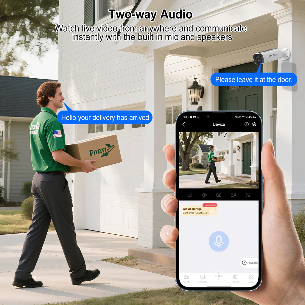 Caméra Solaire 2K TechSight.vision - Surveillance Extérieure WiFi Sans Fil