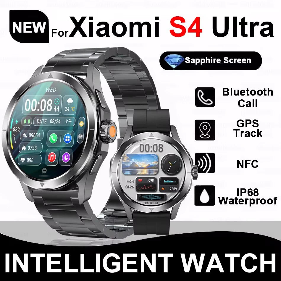 Montre Connectée Xiaomi S4 Ultra - AMOLED 1.53" GPS NFC Étanche IP68