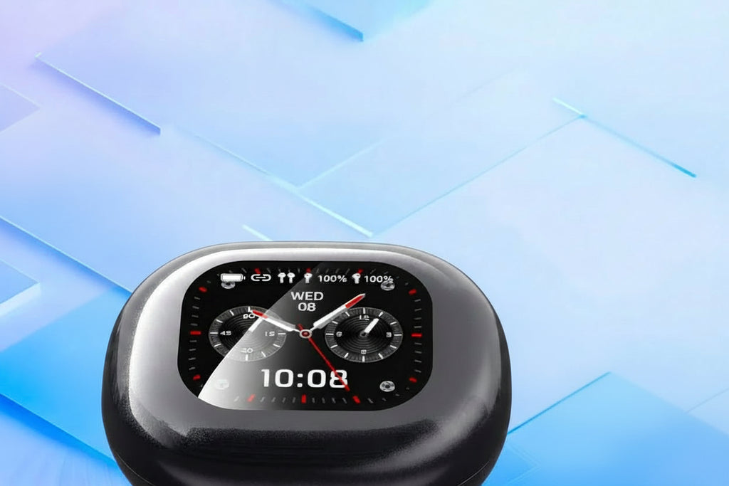 Écouteurs Traducteur IA - 144 Langues en Temps Réel avec Écran Tactile LCD