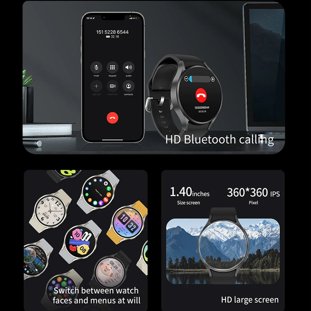 Smartwatch Ultra 7 - Montre Connectée GPS Appels Bluetooth Écran AMOLED