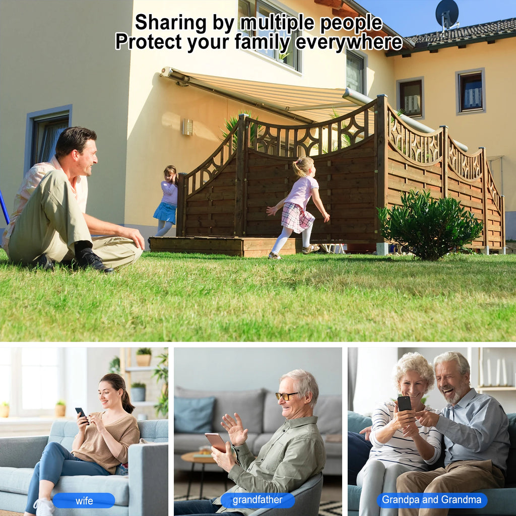 Caméra Solaire 2K TechSight.vision - Surveillance Extérieure WiFi Sans Fil