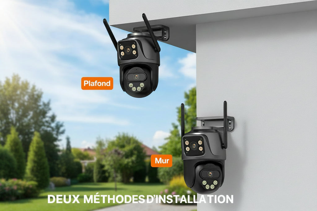 Caméra Wifi PTZ Double Objectif - TechSight.vision