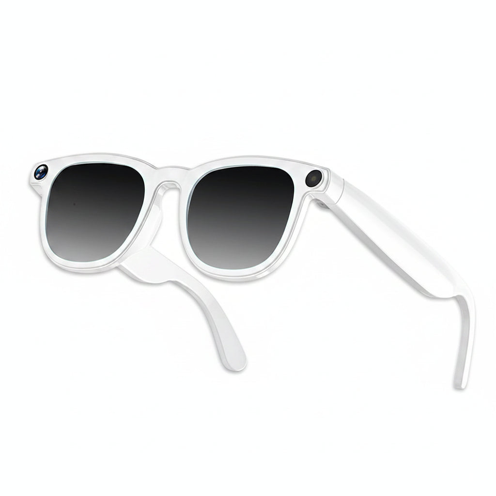 Smart Glasses AI Pro | Caméra 8MP HD, Bluetooth 5.3 & Assistant Vocal – TechSight.vision
