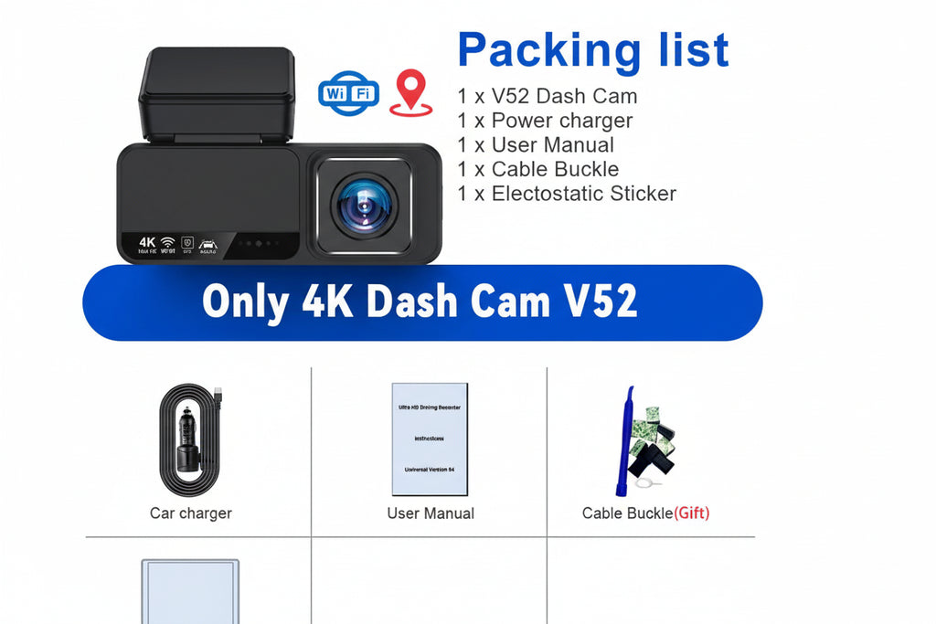 "Soam 4K Dashcam ADAS WiFi GPS - TechSight.vision"