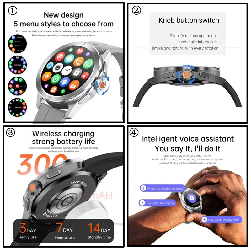 Montre Connectée Xiaomi S4 Ultra AMOLED GPS NFC IP68 | TechSight.vision