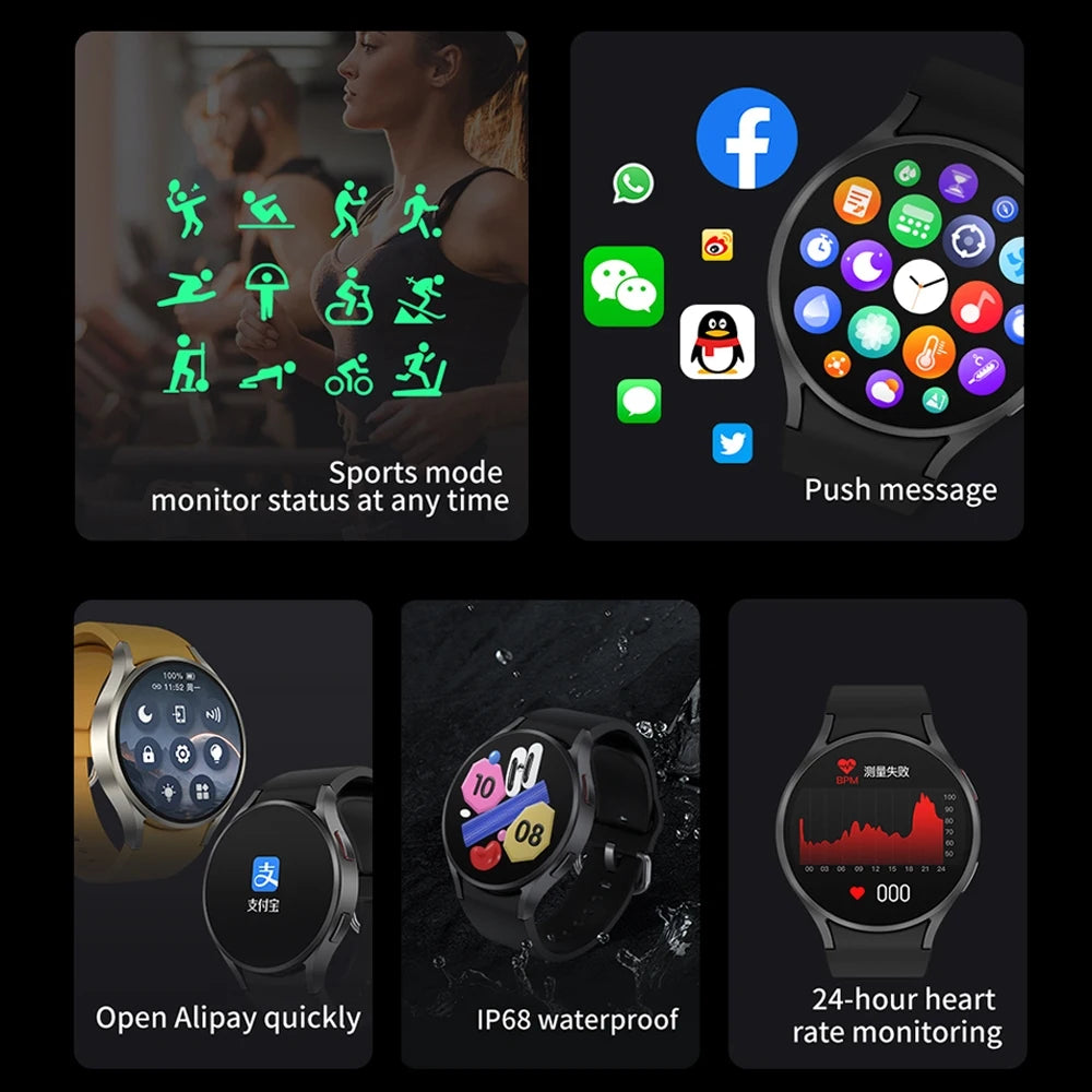 Smartwatch Ultra 7 - Montre Connectée GPS Appels Bluetooth Écran AMOLED
