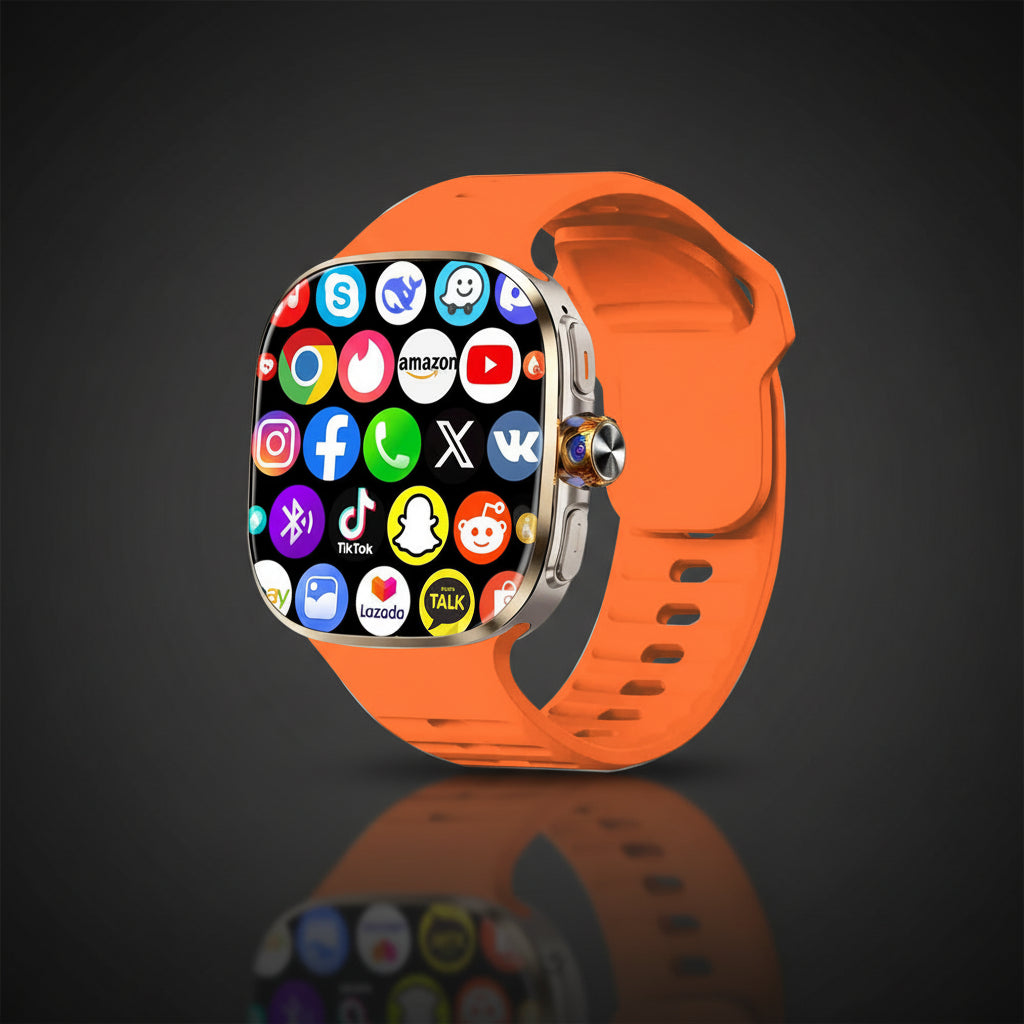 TechSight.vision | Smartwatch Android M99 Mini – 5G, AMOLED 2.29", Caméra Rotative 8MP & GPS
