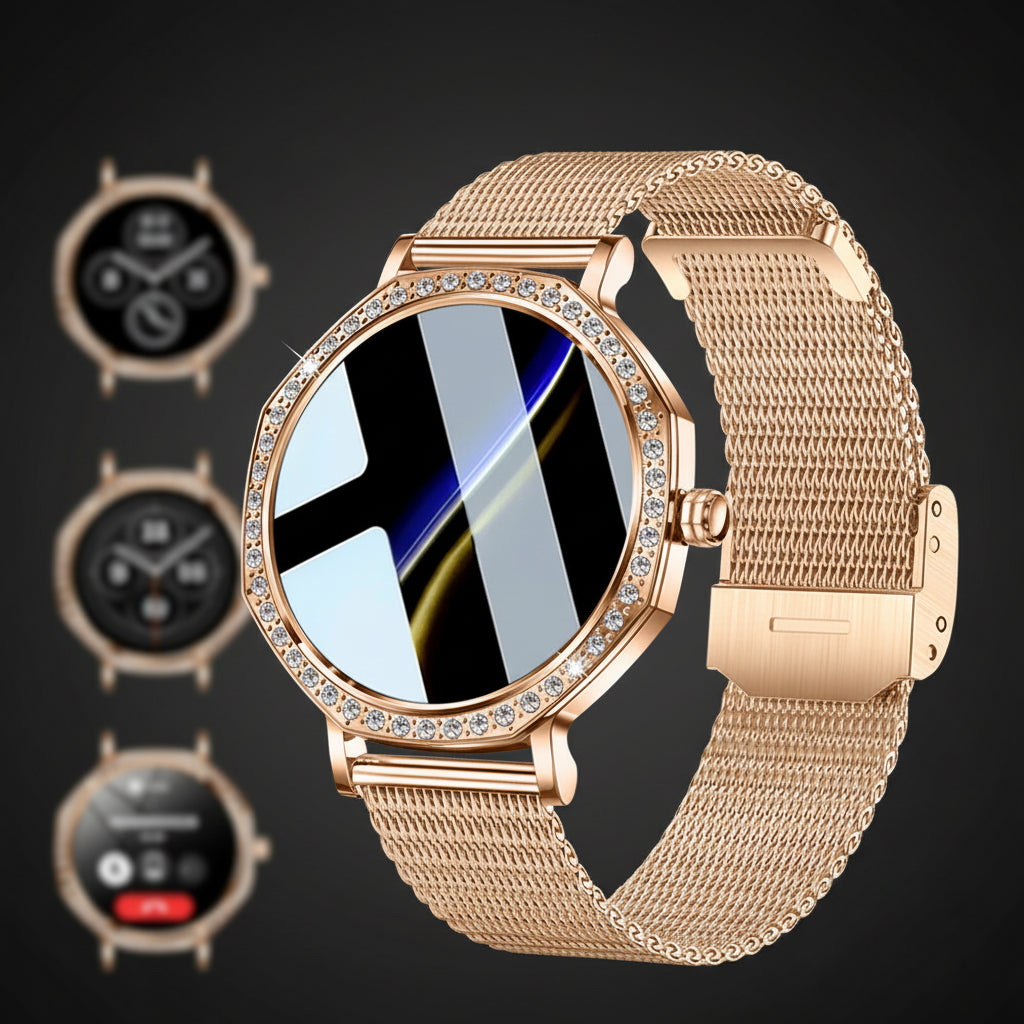 Montre Élégance Diamant Femme by TechSight.vision