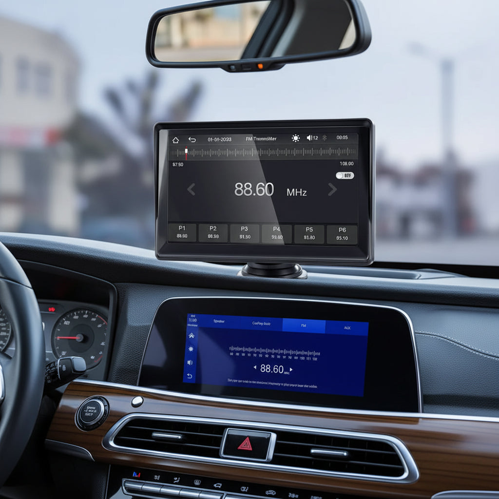 TechSight.vision - Autoradio 7" CarPlay & Android Auto Sans Fil
