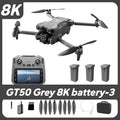TechSight.vision GT50 Drone 8K - Caméra EIS 183g Quadricoptère GPS Pliable avec Écran 4.3" pour Débutants