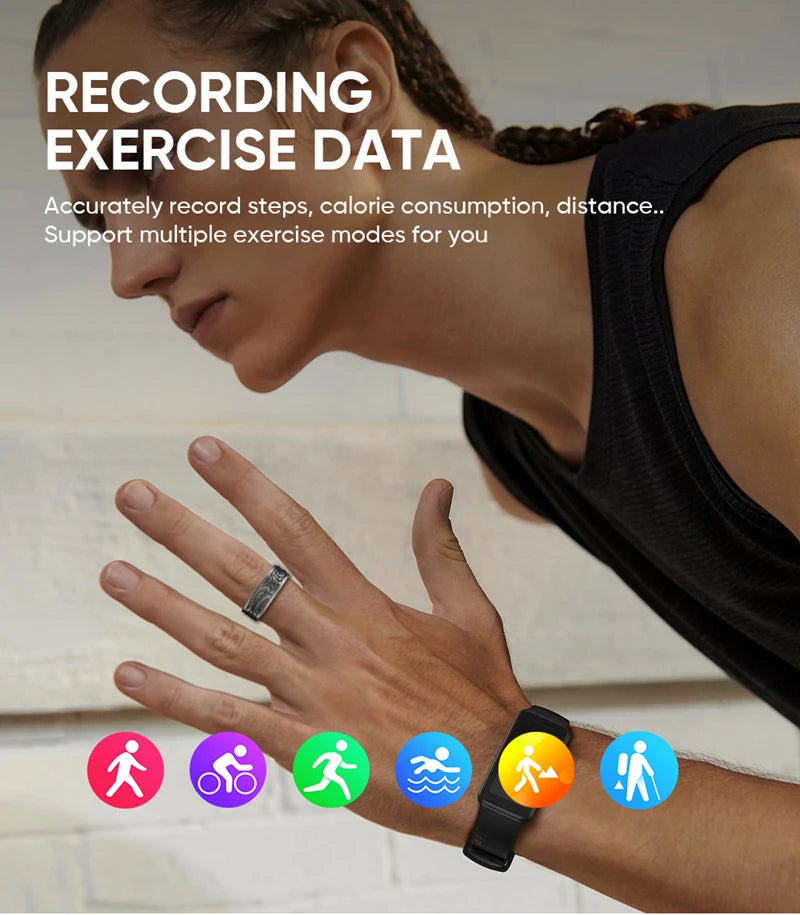 TechSight.vision - Bague Connectée Intelligente Surveillance Cardiaque et Activité