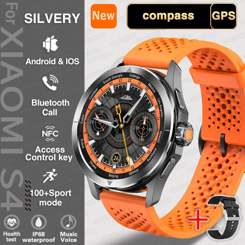 Montre Connectée Xiaomi S4 Ultra - AMOLED 1.53" GPS NFC Étanche IP68