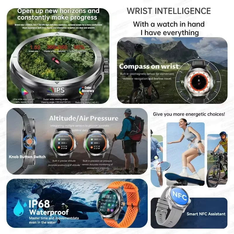 Montre Connectée Xiaomi S4 Ultra AMOLED GPS NFC IP68 | TechSight.vision