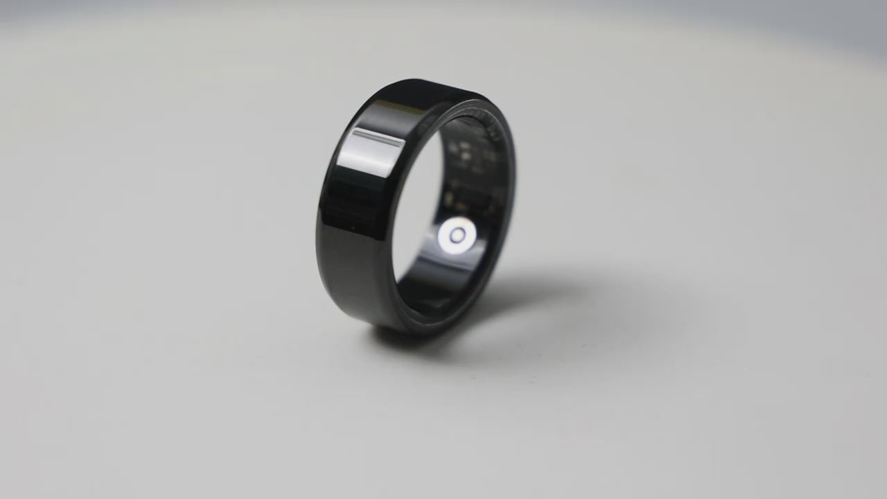 Bague Connectée Intelligente - Suivi Santé & Sport IP68 | TechSight.vision